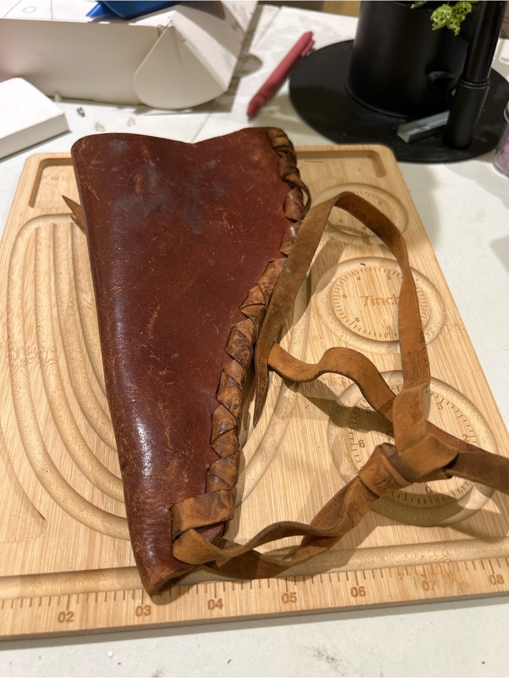 Leather holster